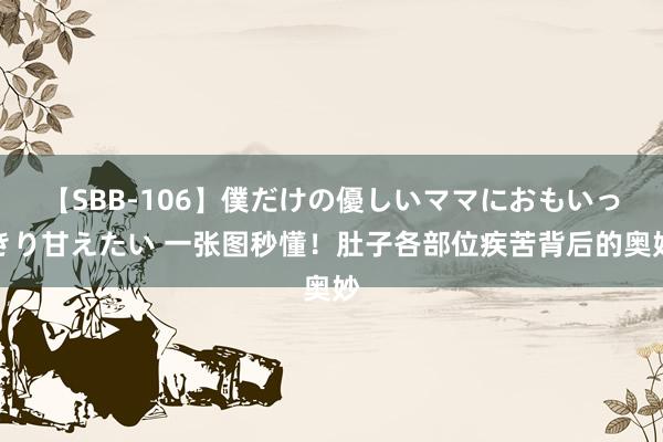 【SBB-106】僕だけの優しいママにおもいっきり甘えたい 一张图秒懂！肚子各部位疾苦背后的奥妙