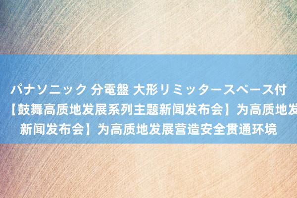 パナソニック 分電盤 大形リミッタースペース付 露出・半埋込両用形 【鼓舞高质地发展系列主题新闻发布会】为高质地发展营造安全贯通环境