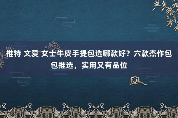 推特 文爱 女士牛皮手提包选哪款好？六款杰作包包推选，实用又有品位